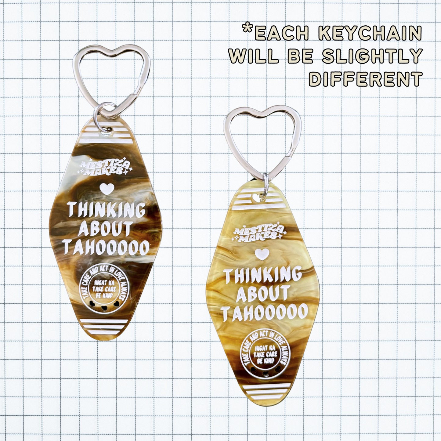 Baybayin Filipino Hotel Key Chains V1