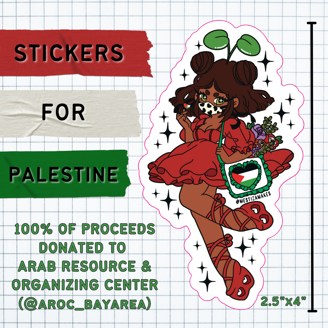 Solidarity with Palestine Sticker