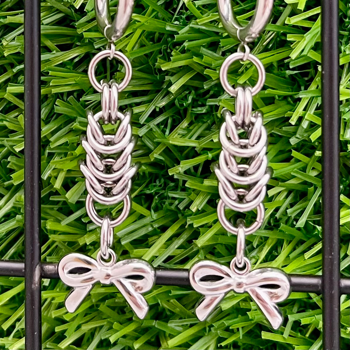 Bow Weave Earrings