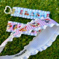 Kitschy Animals Ruffle Key Chain