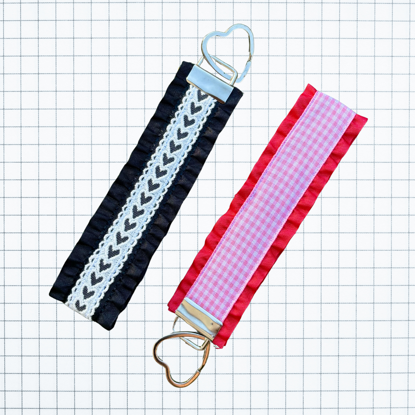 Ruffle Key Chains