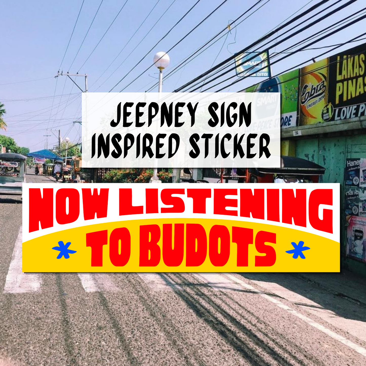 Budots Sticker