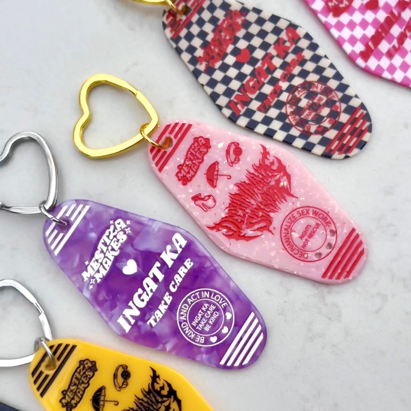 Filipino Hotel Key Chains V3