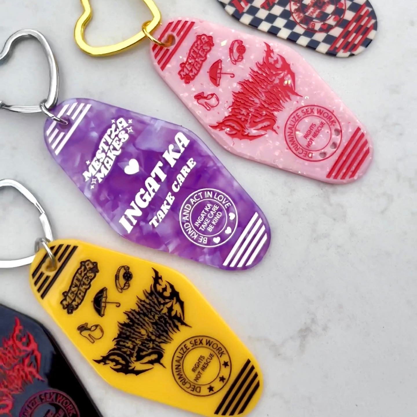 Decriminalize SW Hotel Key Chains V1