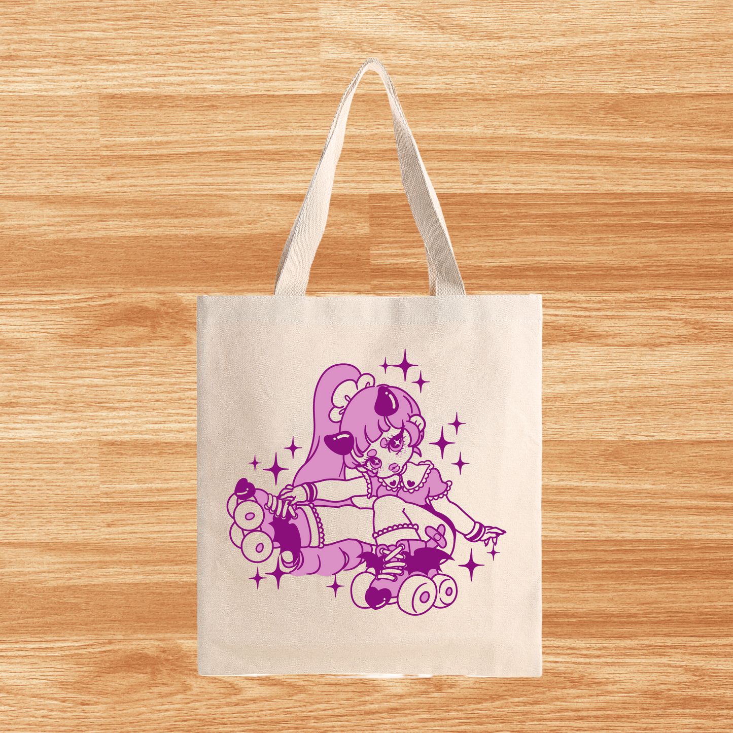 Skating Ubae Tote Bag