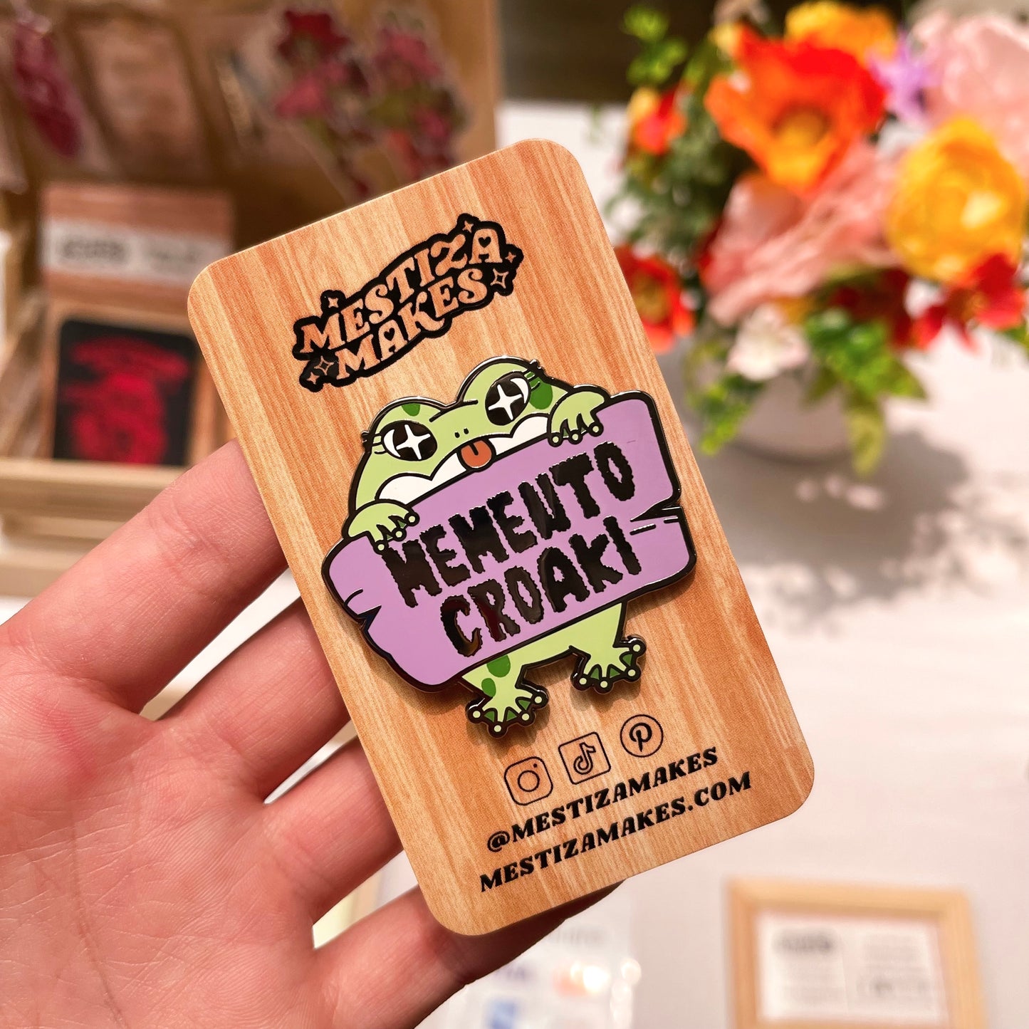 Memento Croaki Pin