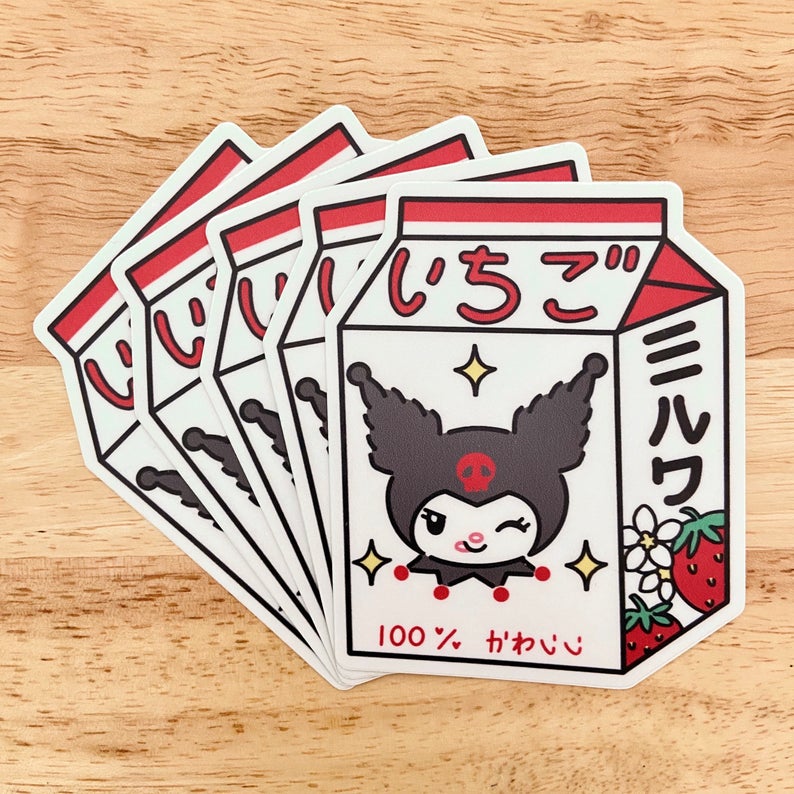 Rabbit Jester Ichigo Milk Sticker