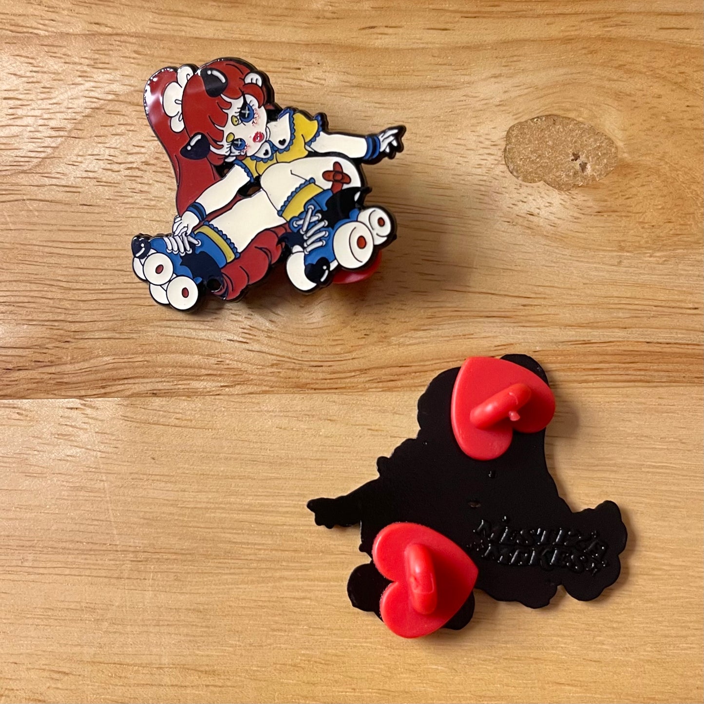 Skating Succubus Pin