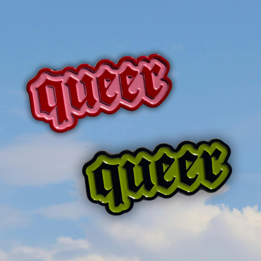 Queer Enamel Pin