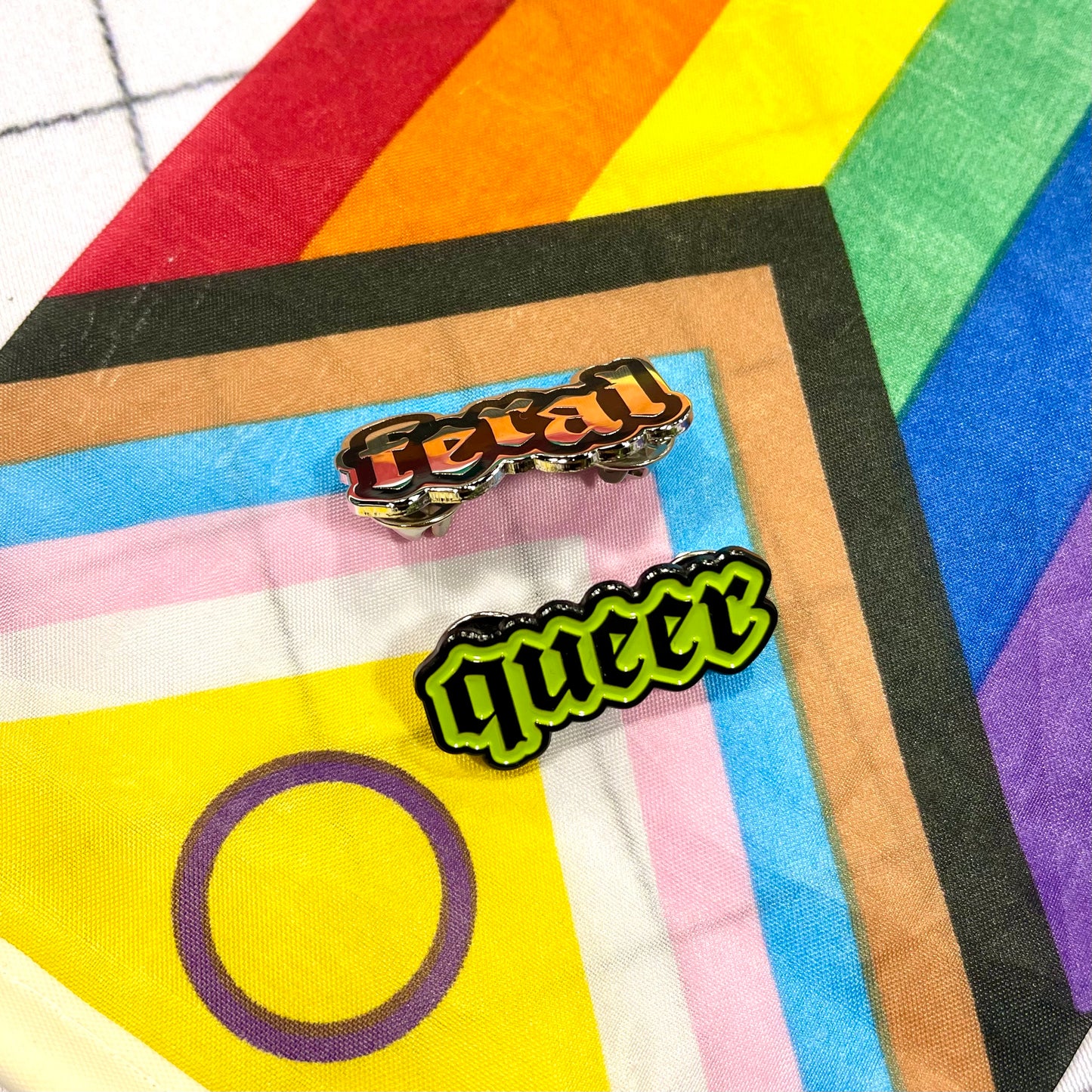 Queer Enamel Pin