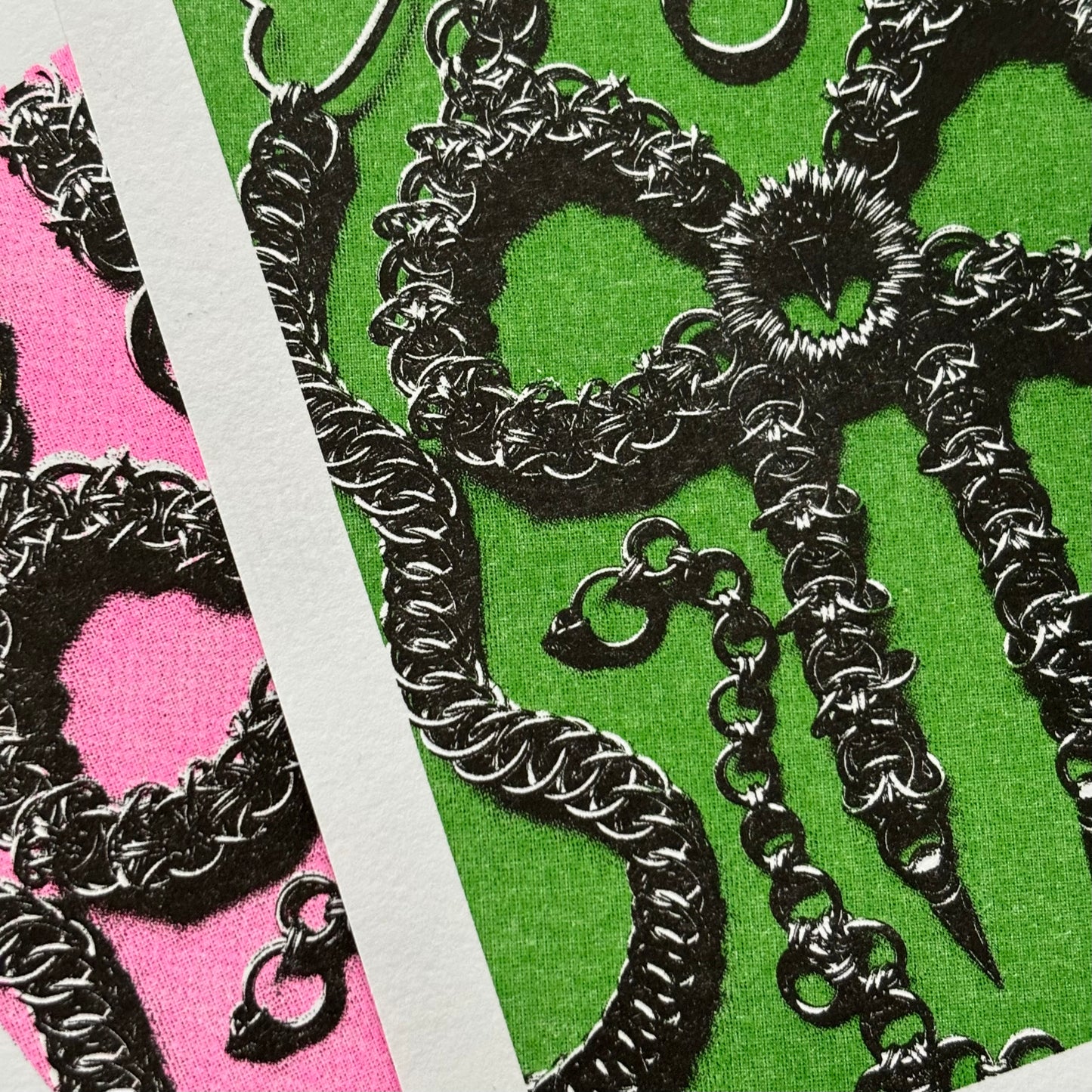 Chainmaille Bow Riso Prints