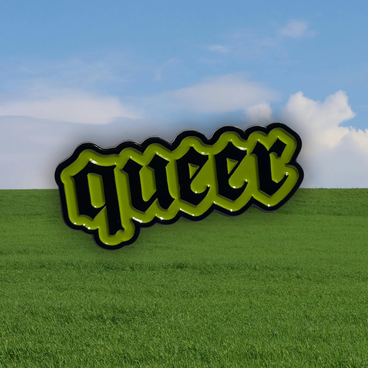 Queer Enamel Pin