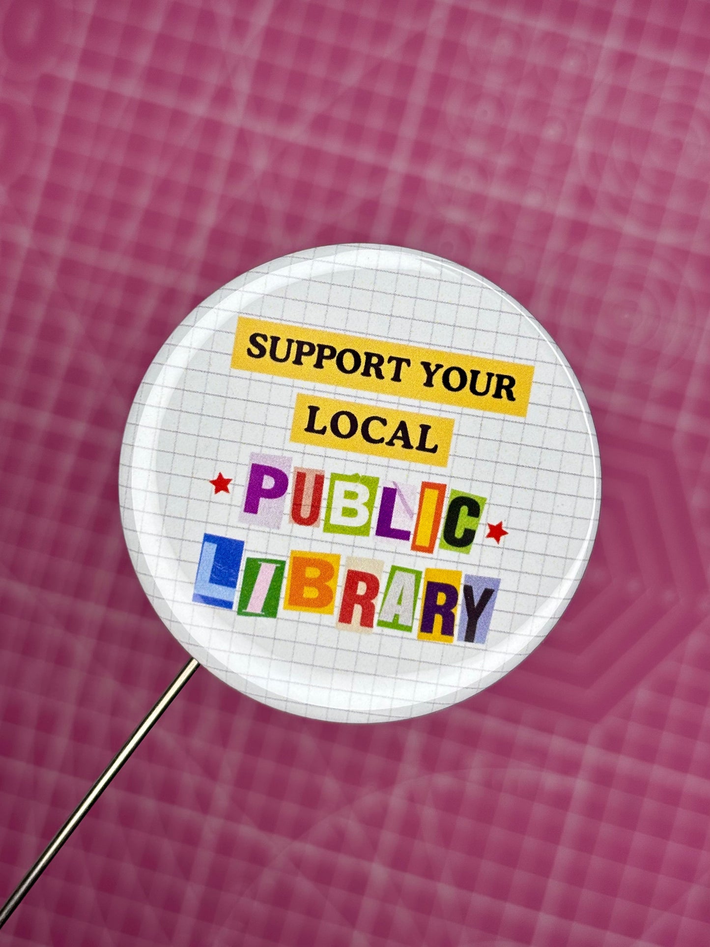 Support Your Public Library Buttons