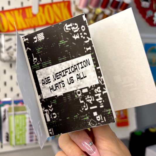 Age Verification Laws Zine (DSW #3)