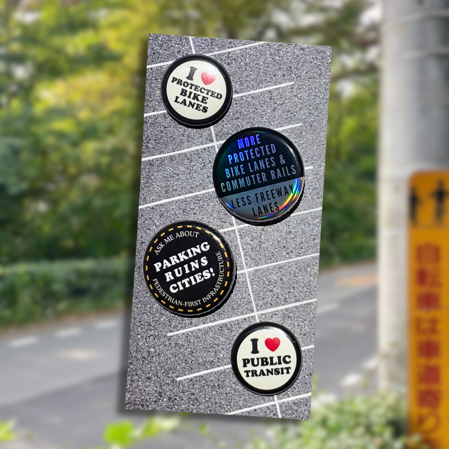 Public Transit / Urbanism Buttons