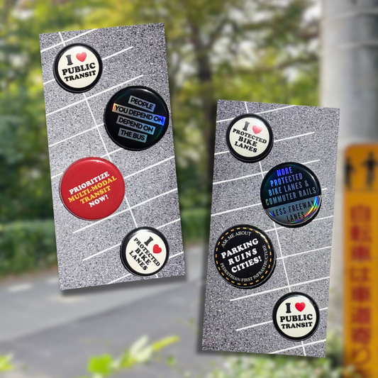 Public Transit / Urbanism Buttons