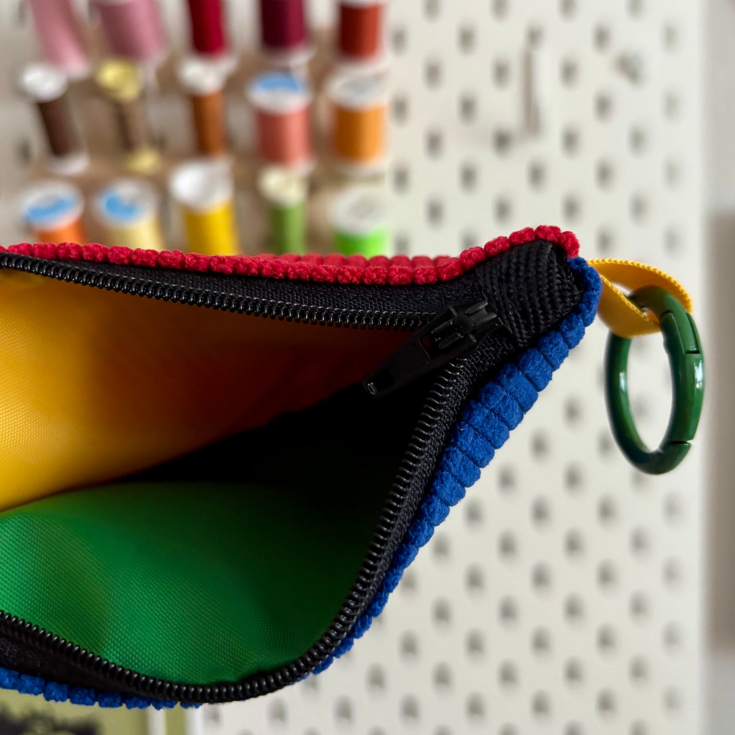 Colorblock Pouch