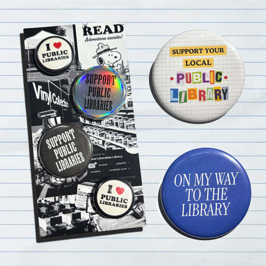 Support Your Public Library Buttons