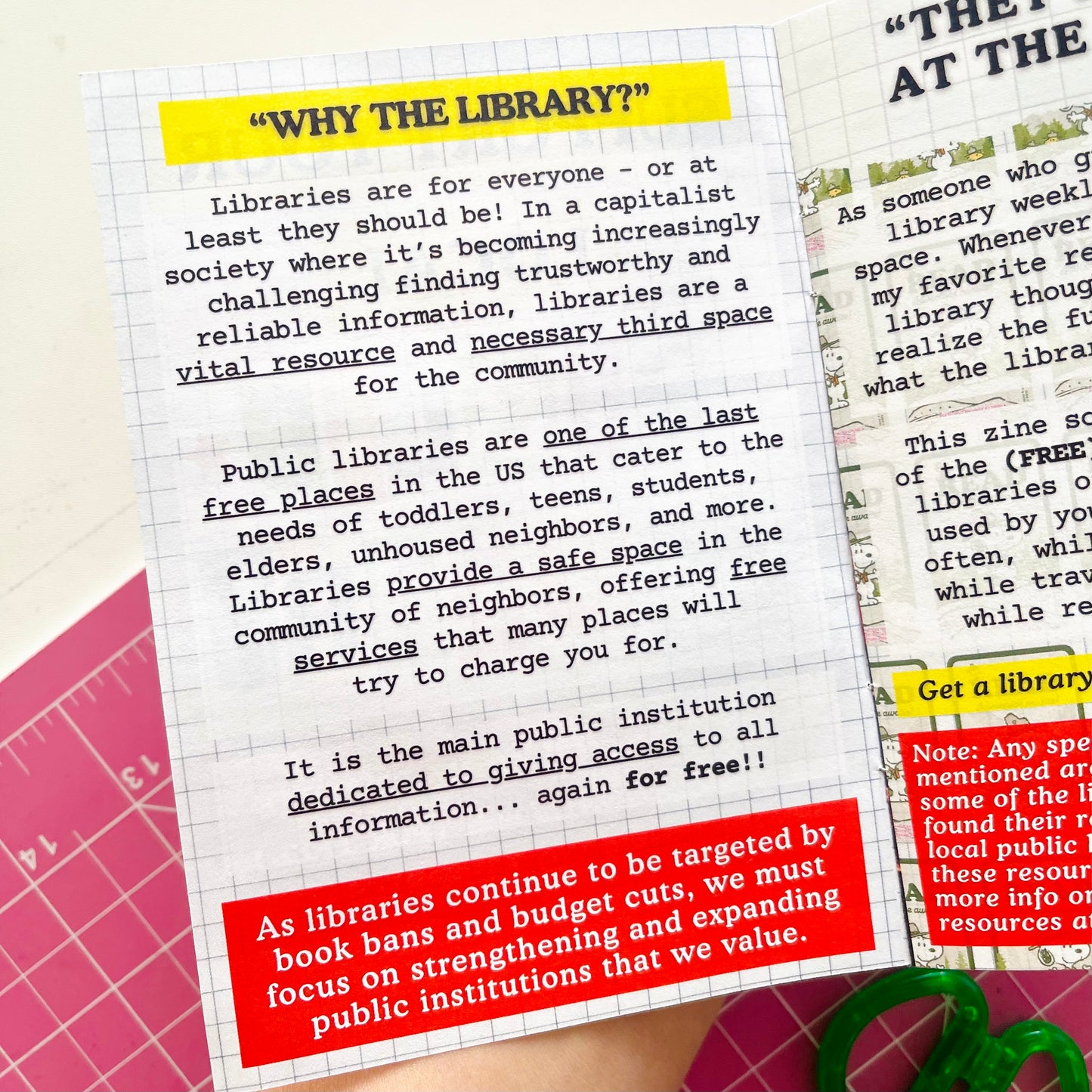 Public Library Zine