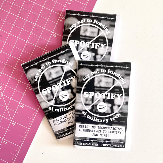 De-Spotify Zine
