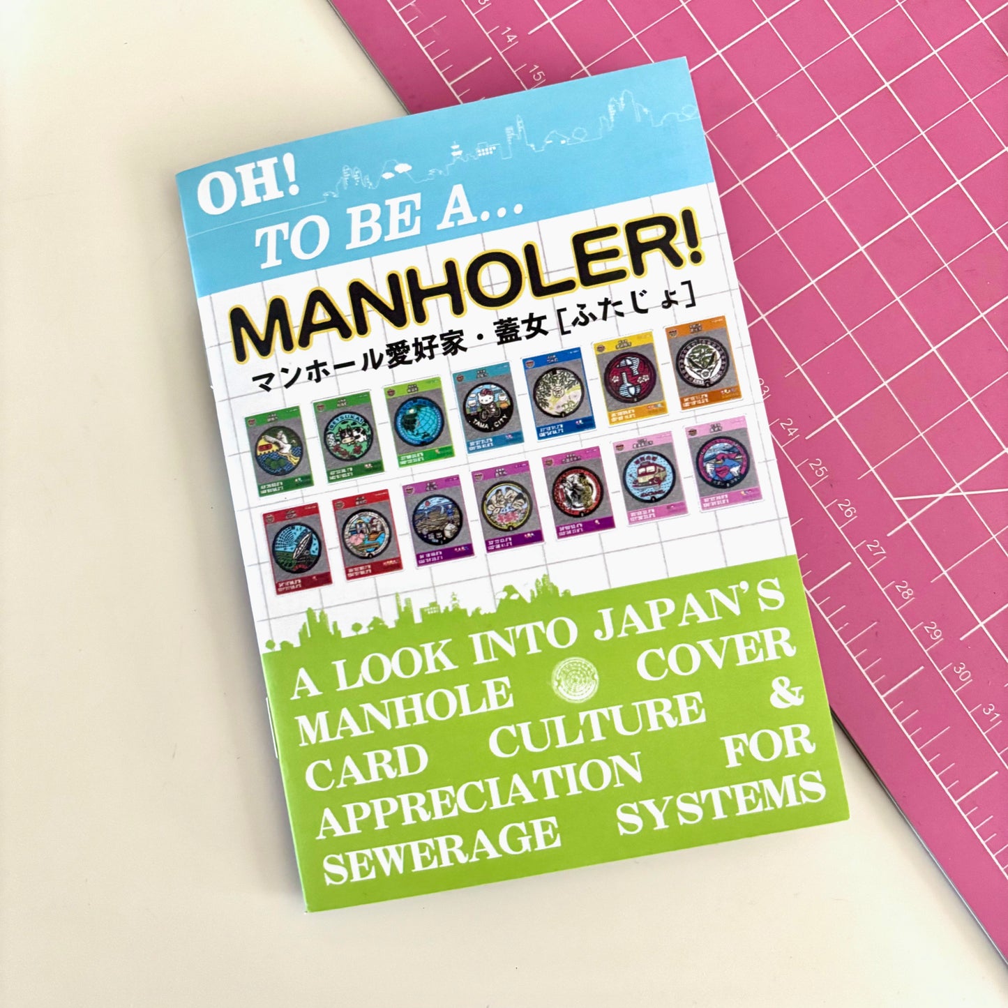Manhole Cover Zine / Buttons
