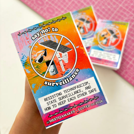 No to Surveillance Zine (Big Tech #2)