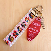 Load image into Gallery viewer, Take Care Hotel Key Chain V1

