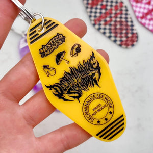 Decriminalize SW Hotel Key Chains V1