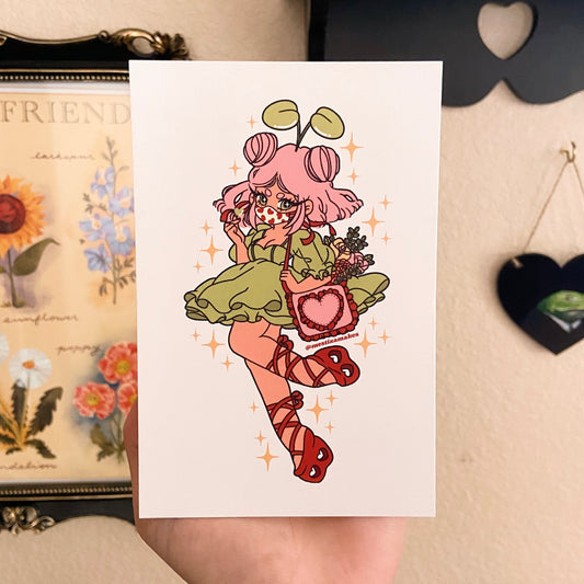 Masked Plant QT Mini Print