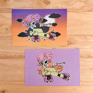 Skelebabe Mini Print