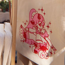 Load image into Gallery viewer, Lovecore Skating Babe Tote Bag
