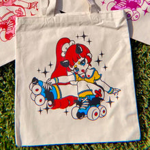Load image into Gallery viewer, Clown Skating Babe Tote Bag
