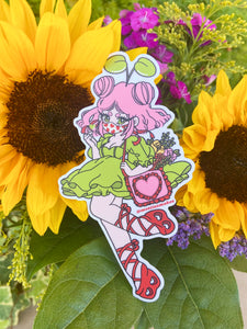 Plant Babe Sticker
